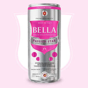 Bella Vino's Passion Star is our unique spin on the famous Italian Passion Star cocktail. Expect persistent gentle bubbles from a luxurious, silky smooth, bubbly white sparkling wine mixed with delicate natural aromas of passion fruit and vanilla extract.